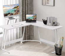 Load image into Gallery viewer, L Shaped Computer Desk Home Office Writing Workstation Corner Desk