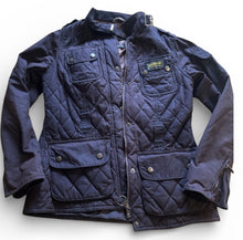Load image into Gallery viewer, Barbour Womens International Blue Jacket Ladies Size 10