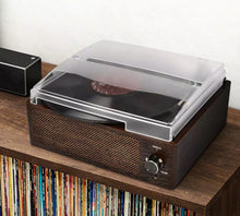 Load image into Gallery viewer, Vinyl Record Player Retro Style Turntable with Built-in Speakers Bluetooth Aux