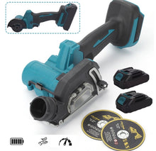 Load image into Gallery viewer, 2-in-1 21V Cordless 3” Angle Grinder &amp; Circular Saw with 2 Batteries