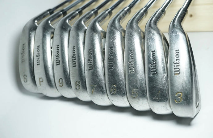 Wilson 1200GC 3-SW / Regular Flex Steel Shaft Set of Irons• Pre-Owned Golf Clubs