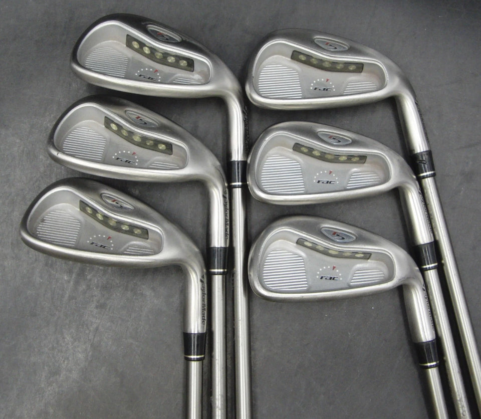 TaylorMade R5 RAC Irons 5-PW Regular Graphite Shafts Mens Golf Clubs