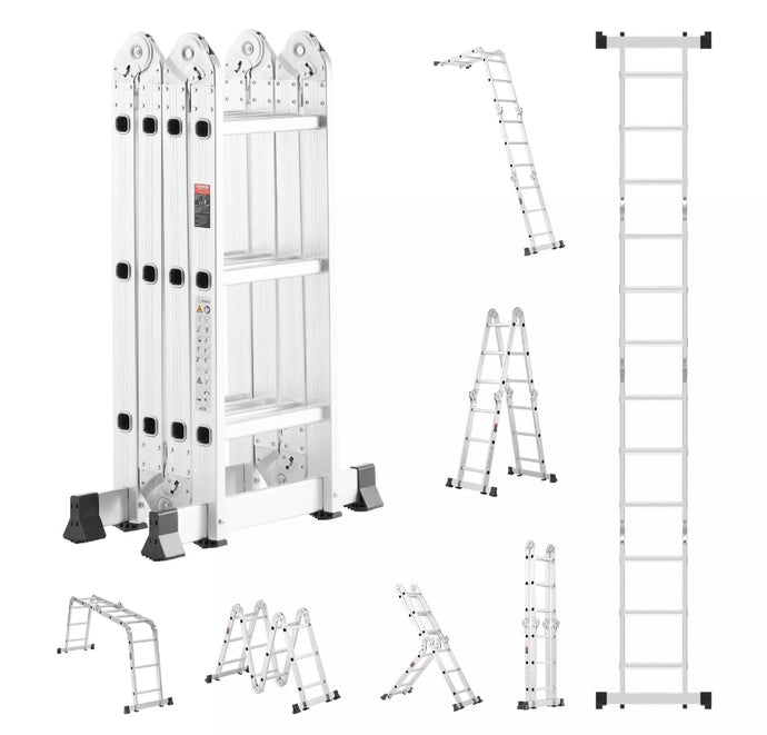 3.5m Metre Multi-Purpose Folding Ladder 7-in-1