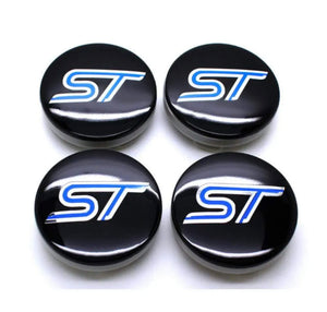 4 x Centre Caps for Ford Alloy Wheels 54mm