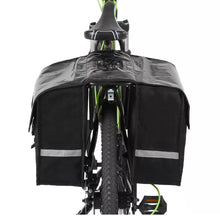 Load image into Gallery viewer, 28L Waterproof Bike Rear Rack Bag Bicycle Double Pannier Bag