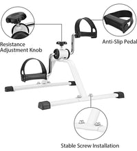 Load image into Gallery viewer, Mini Exercise Bike Portable Pedal Exerciser Mobility Trainer