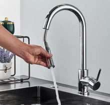 Load image into Gallery viewer, Kitchen Pull Out Tap Spray Head Mono Sink Mixer Single Lever