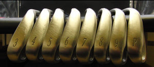 Set of 8 x Mizuno T-Zoid MX-15 Irons 3-PW Regular Steel Shafts Mixed Grips Mens Golf Clubs