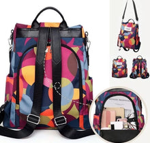 Load image into Gallery viewer, Ladies Waterproof Backpack Shoulder Bag