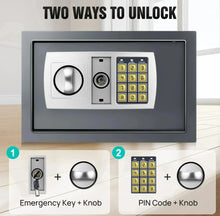 Load image into Gallery viewer, 8.5L Secure Digital Steel Safe 31x20x20cm