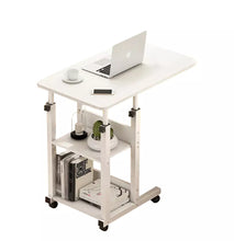 Load image into Gallery viewer, Height Adjustable Overbed Table Over Bed Computer Desk