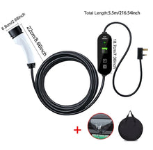 Load image into Gallery viewer, EV Charging Cable Type 2 Electric Vehicle Car Granny Charger 13A