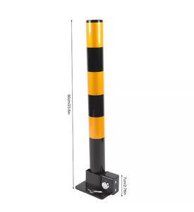2 x Security Bollards Car Parking Post Barriers