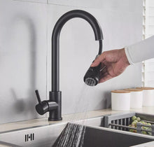 Load image into Gallery viewer, Kitchen Sink Tap Mixer Pull Out Spray Head Single Lever Mono