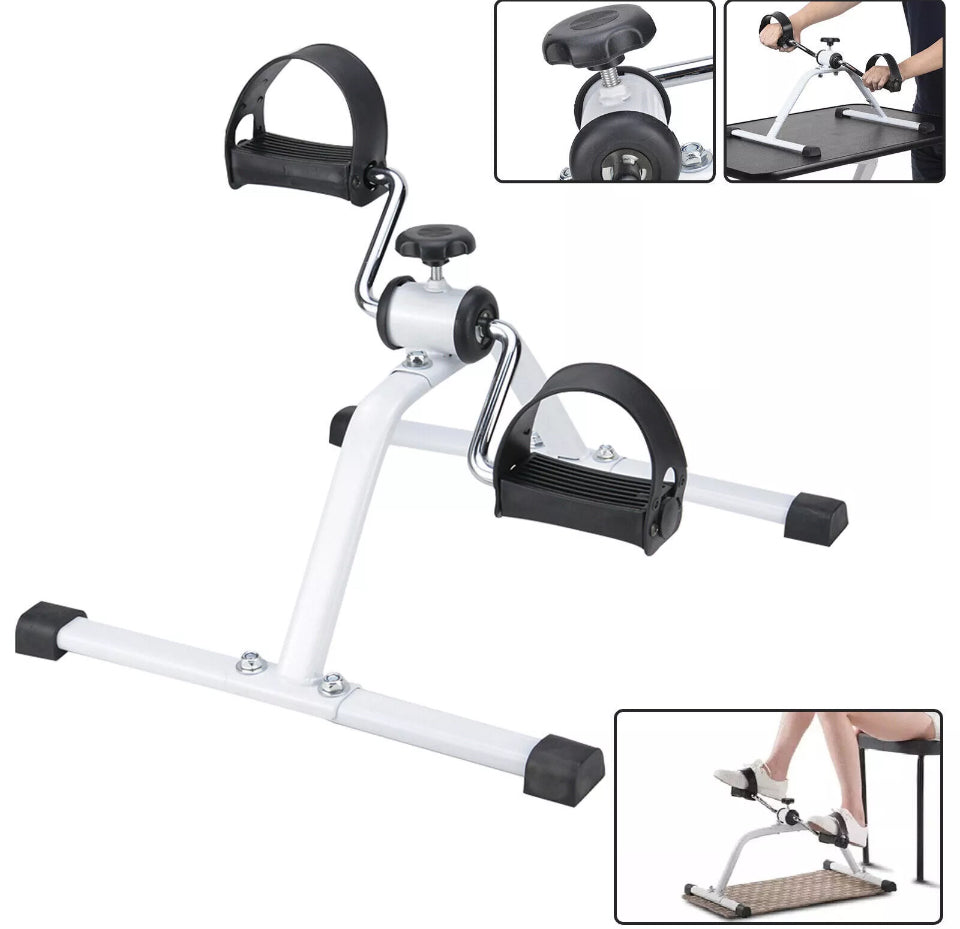 Mini Exercise Bike Portable Pedal Exerciser Mobility Trainer