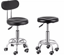 Load image into Gallery viewer, Salon Stool Adjustable Lift Swivel Chair