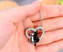 Load image into Gallery viewer, Cats Heart Neckless • Perfect Gift 💝