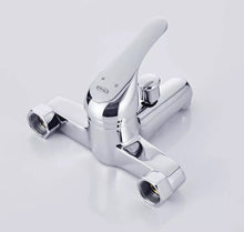 Load image into Gallery viewer, Bathroom Chrome Sink Bath Tap Shower Mixer with Hand Held Shower