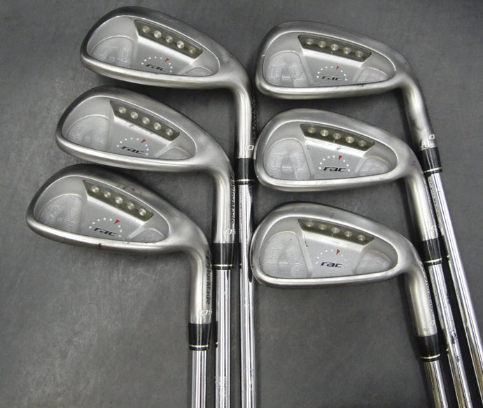 TaylorMade RAC OS Irons 5-PW Regular Steel Shafts Mens Golf Clubs