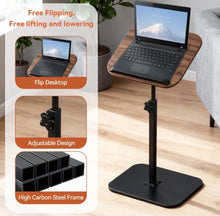 Load image into Gallery viewer, Adjustable C Shaped Side End Coffee Laptop Table