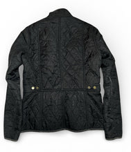 Load image into Gallery viewer, Barbour International Fur Lined Quilted Jacket Womens Ladies Size 10