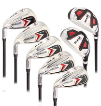 Load image into Gallery viewer, NEW RAM Golf Accubar Mens Iron Set 6-7-8-9-PW, &amp; 2x Hybrids Golf Clubs