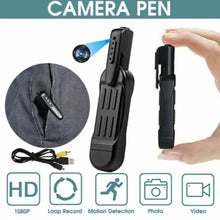 Load image into Gallery viewer, Mini Camera Pen Video Camera DVR 1080P HD