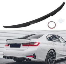 Load image into Gallery viewer, Rear Boot Lip Spoiler M4 V Style Gloss black For BMW 3 Series M Sport G20 2018+