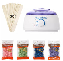 Load image into Gallery viewer, Wax Warmer Hair Removal Beauty Kit Pot Machine &amp; Beans