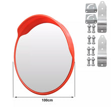 Load image into Gallery viewer, Driveway Convex Safety Mirror 30cm 45cm 60cm or 100cm Road Blindspot Mirror