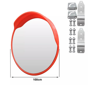 Driveway Convex Safety Mirror 30cm 45cm 60cm or 100cm Road Blindspot Mirror