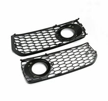 Load image into Gallery viewer, RS5 Style Honeycomb Fog Light Grille Cover For Audi A5 S5 B8 S-Line 2008-2012