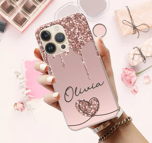 Personalised Phone Case Silicon Cover For iPhone All Models