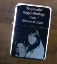 Load image into Gallery viewer, Personalised Lighter Photo Logo Message Name