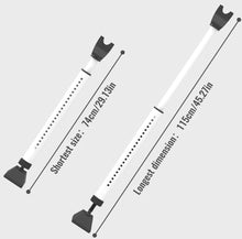 Load image into Gallery viewer, Door / Patio Door Jammer Adjustable Security Bar