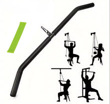 Load image into Gallery viewer, Heavy Duty Lat Pull Down Bar Grip Rod Attachment