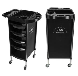 4 Drawer Salon Trolley Hairdresser, Beauty, Barber, Rolling Cart