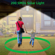 Load image into Gallery viewer, Solar Street Light LED Outdoor with PIR Motion Activation