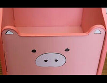 Load image into Gallery viewer, New Kids Storage Unit Toy Box Book Shelf Novelty Nursery Kids Bedroom