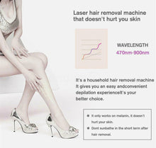 Load image into Gallery viewer, Laser Hair Removal Machine IPL Permanent Painless Epilator Body Facial