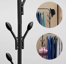 Load image into Gallery viewer, Metal Clothes Rail Rack with Shoe Shelf