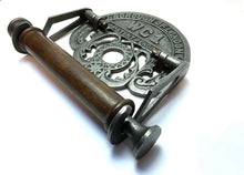 Load image into Gallery viewer, Cast Iron Retro Vintage Rustic Toilet Roll Holder
