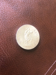 Genuine 1966 Irish Ten Shilling Pearse Easter Rising 1916 Commemorative Coin