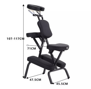 Beauty Salon Massage Chair Adjustable Portable Folding