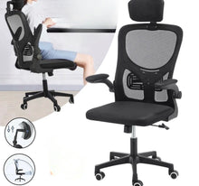 Load image into Gallery viewer, Adjustable Executive Office Chair with Headrest Ergonomic