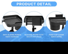 Load image into Gallery viewer, Universal Car Cup Holder, Tray, Adjustable Mobile Phone Mount