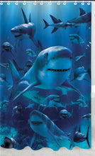 Load image into Gallery viewer, Shower Curtain 100% Polyester Washable + 12 Hooks 180x180cm