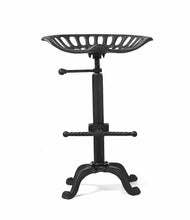 Load image into Gallery viewer, Cast Iron Tractor Style Kitchen Bar Stool Antique Style