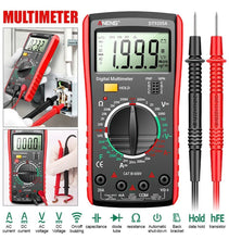 Load image into Gallery viewer, Digital Multimeter Voltmeter Ohmmeter Multi Tester Meter