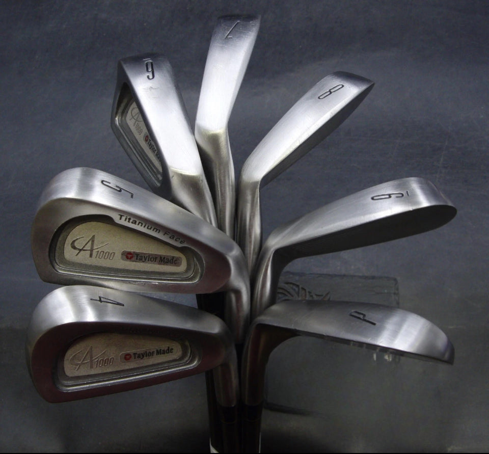 TaylorMade A1000 Irons 4-PW Stiff Graphite Shafts TaylorMade Grips